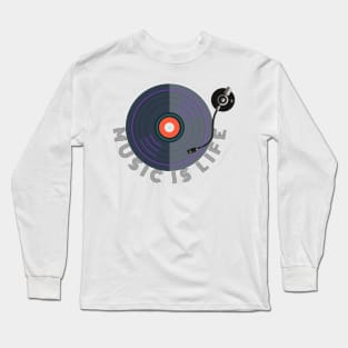 Music is life Long Sleeve T-Shirt